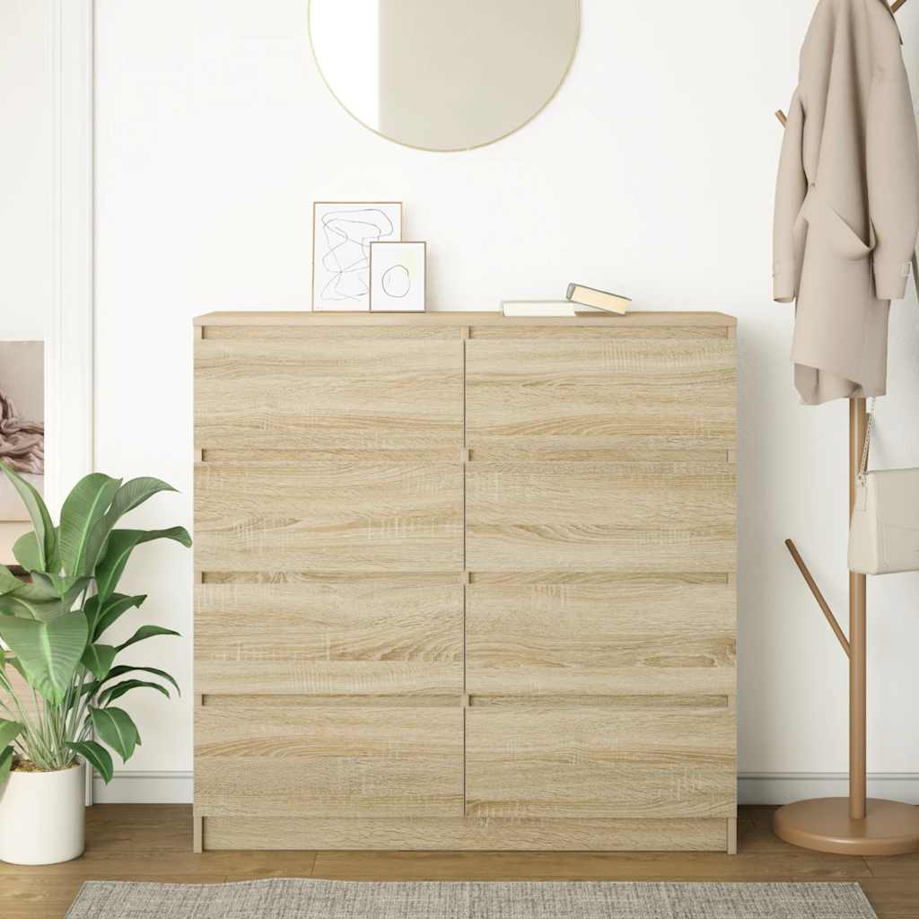 Sideboard Sonoma Oak 100x35x99 cm Engineered Wood
