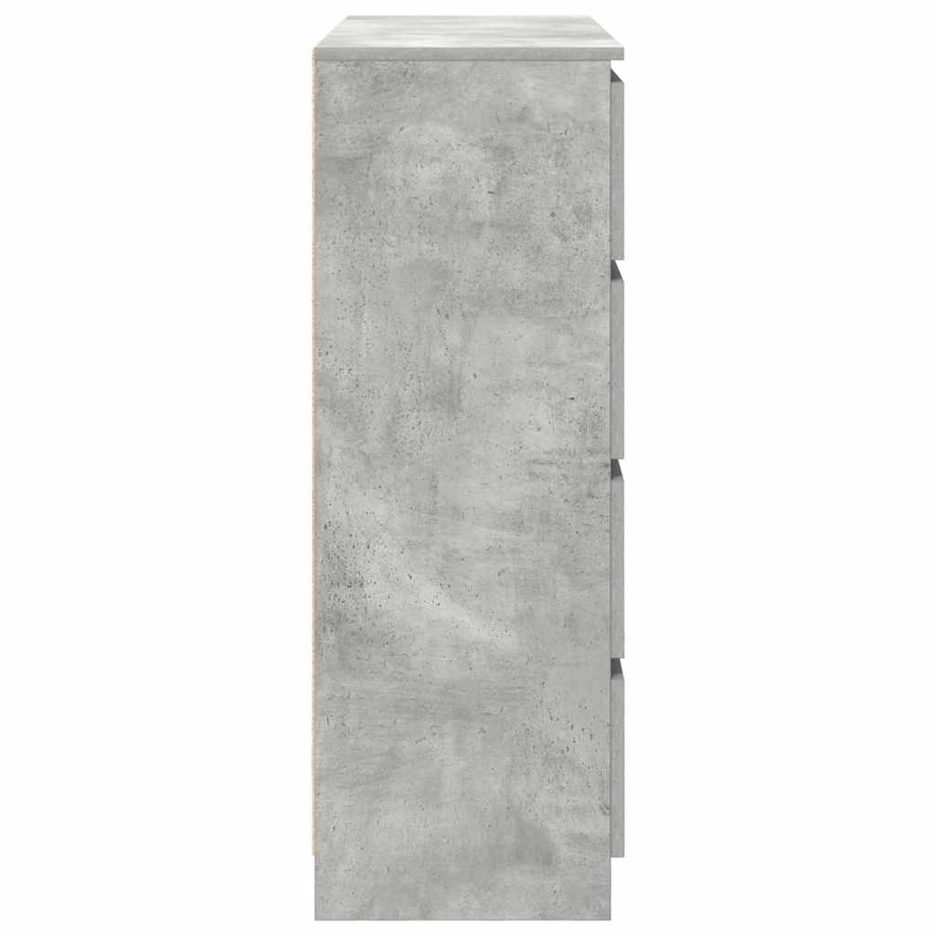 Sideboard Concrete Grey 100x35x99 cm Engineered Wood