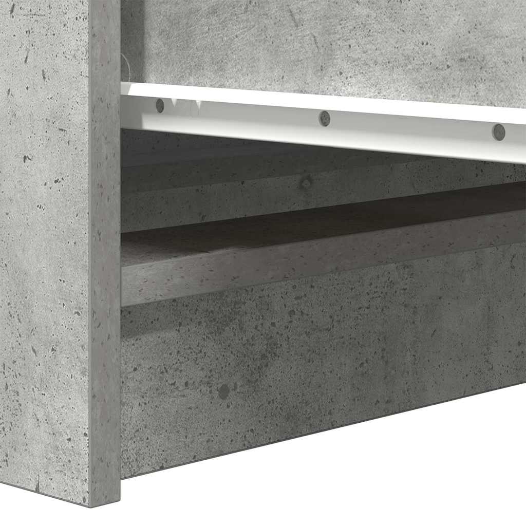 Sideboard Concrete Grey 100x35x99 cm Engineered Wood