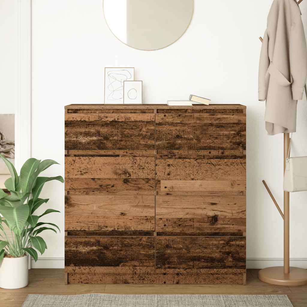 Sideboard Old Wood 100x35x99 cm Engineered Wood