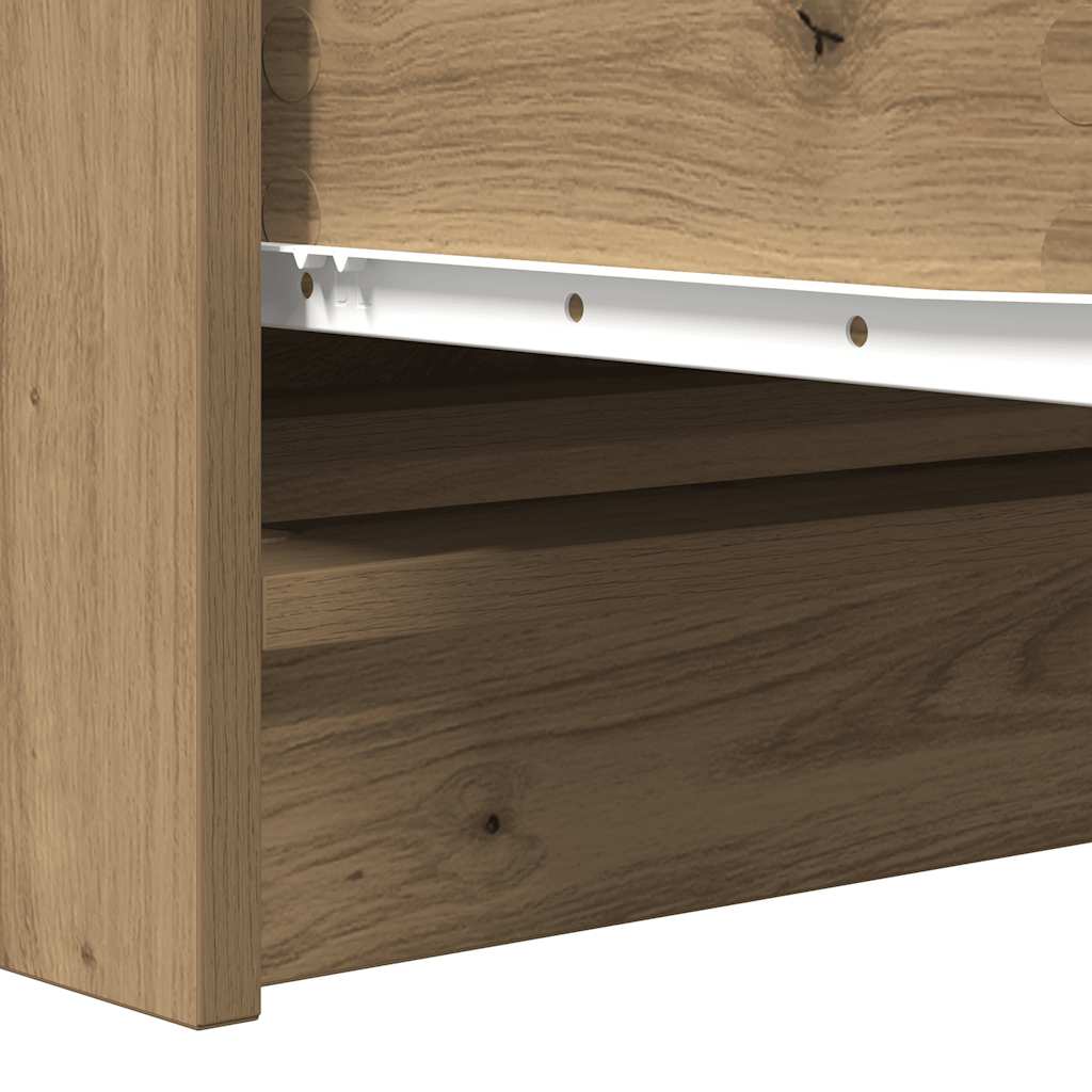 Sideboard Artisan Oak 100x35x76 cm Engineered Wood
