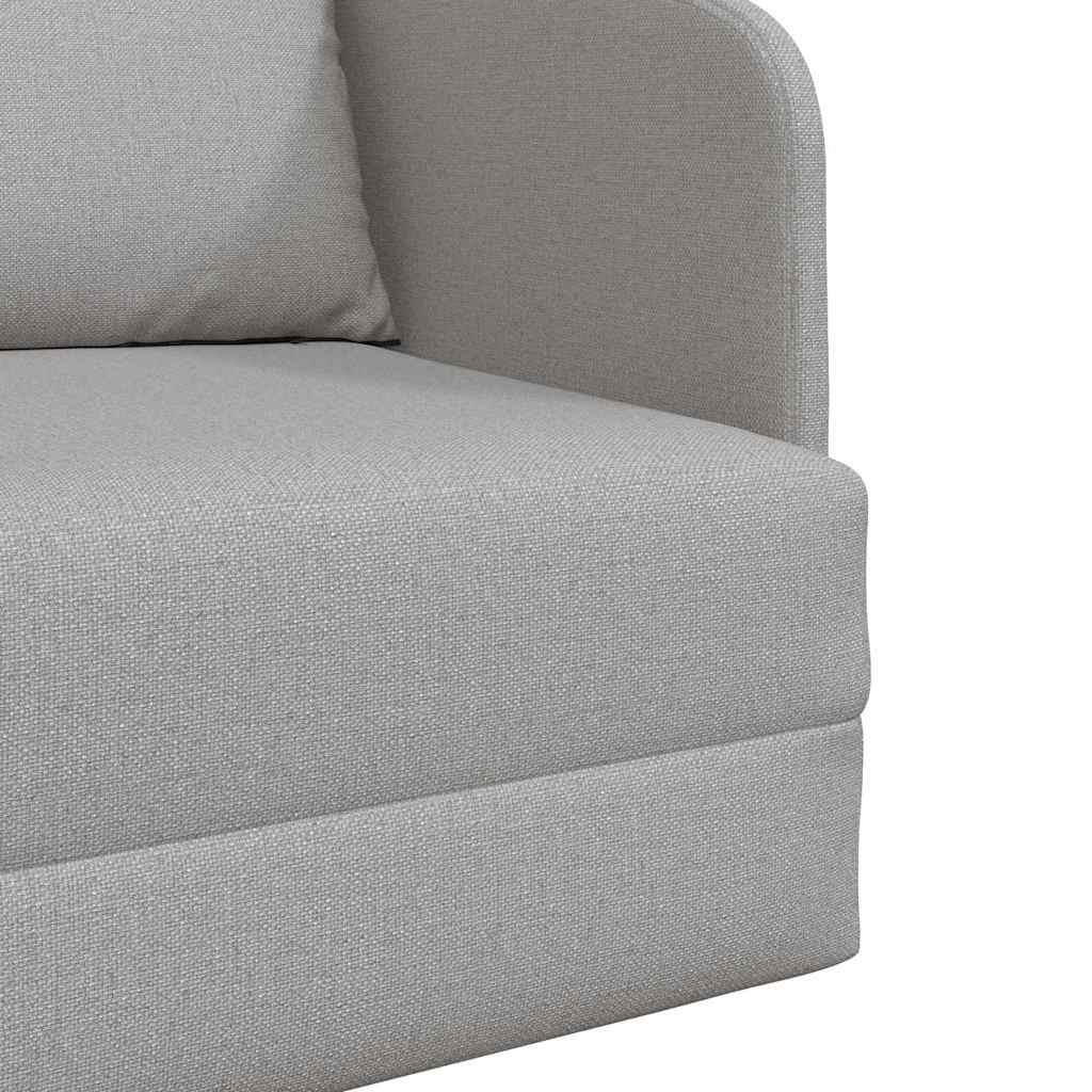 Sofa Bed Cloud Grey 65 x 80 x 83 cm Fabric