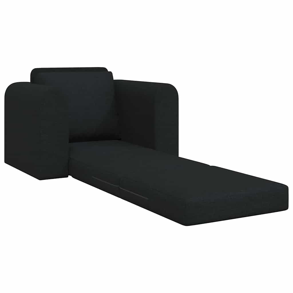 Sofa Bed Black 98 x 71 x 83 cm Fabric