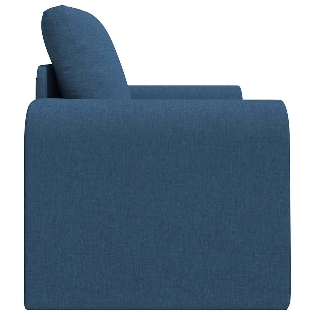 Sofa Bed Blue 98 x 71 x 83 cm Fabric