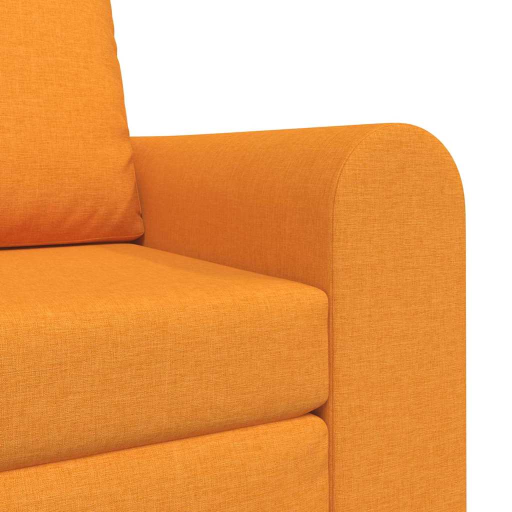 Sofa Bed Dark yellow 98 x 71 x 83 cm Fabric