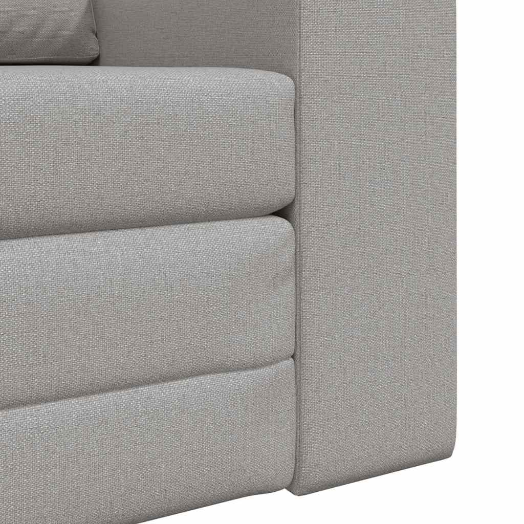 Sofa Bed Cloud grey 98 x 71 x 83 cm Fabric