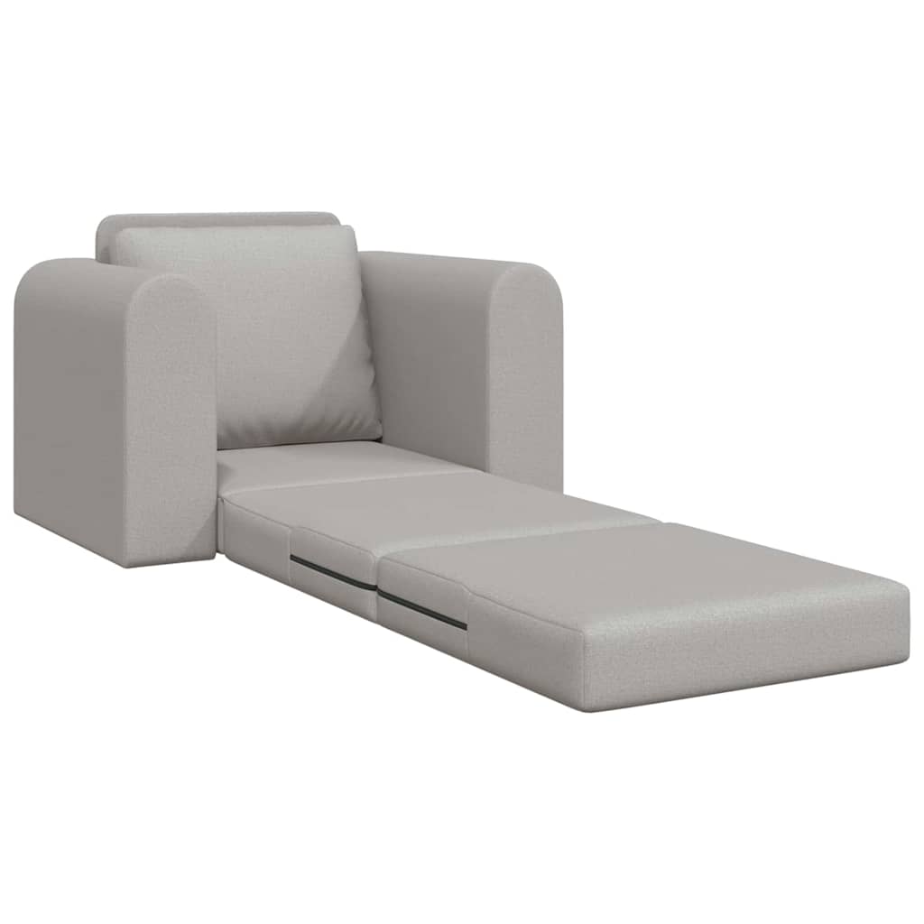 Sofa Bed Cloud grey 98 x 71 x 83 cm Fabric