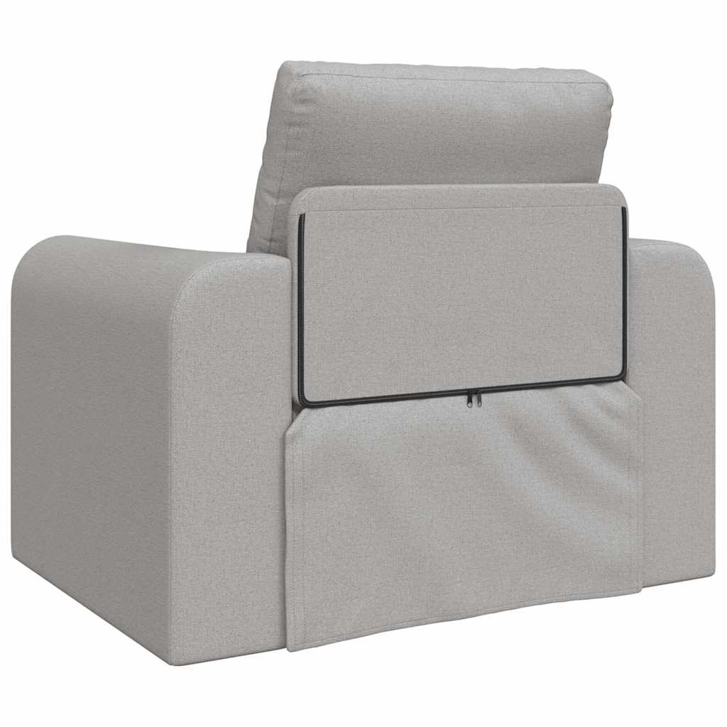 Sofa Bed Cloud grey 98 x 71 x 83 cm Fabric