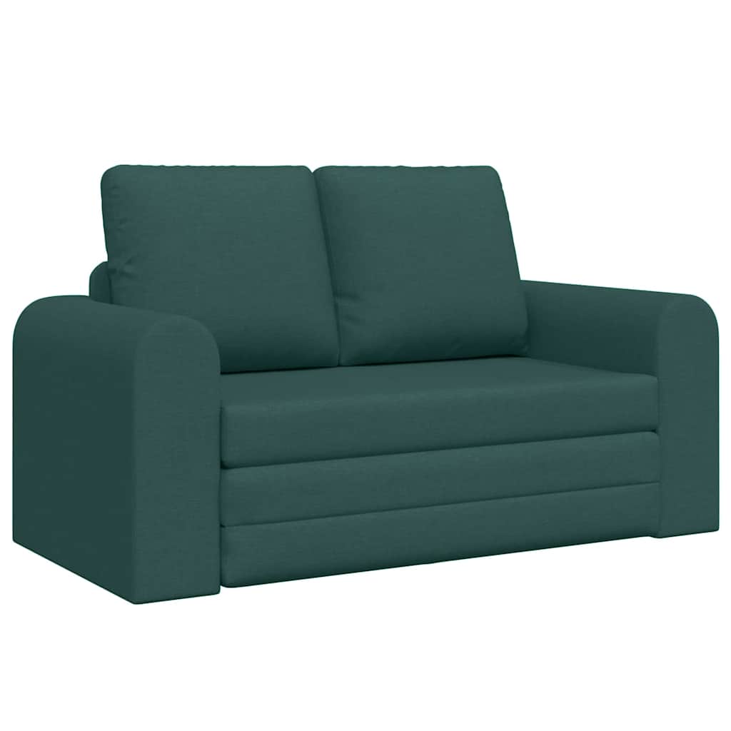 Sofa Bed Dark green 148 x 71 x 83 cm Fabric