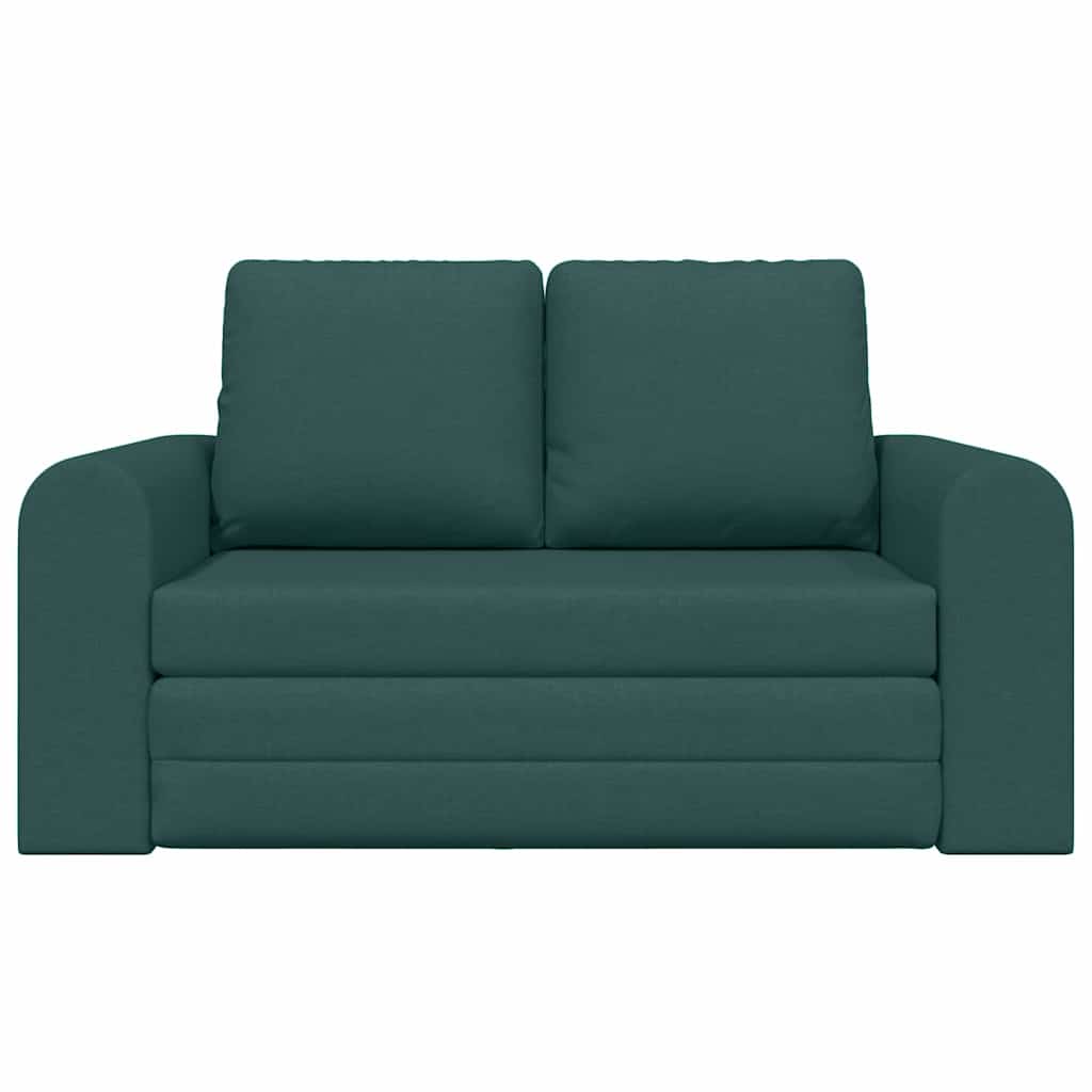 Sofa Bed Dark green 148 x 71 x 83 cm Fabric