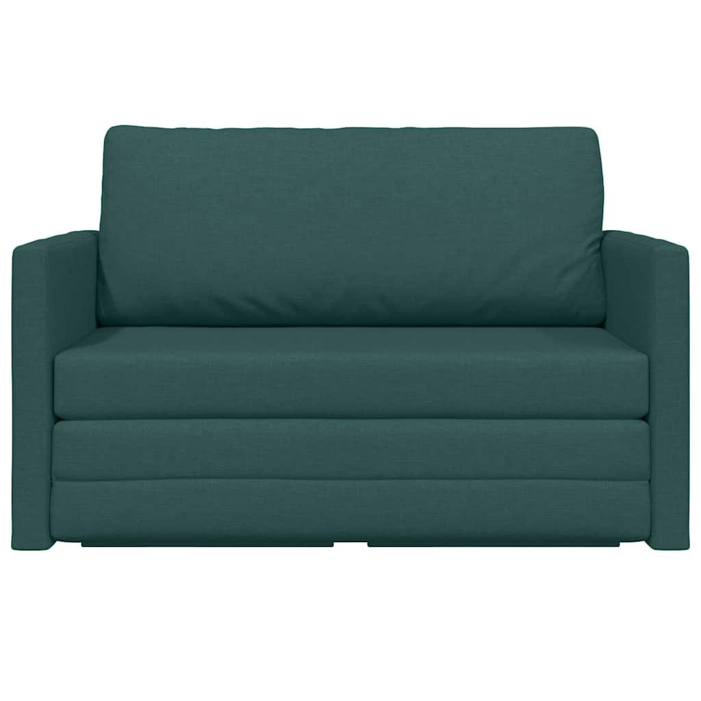 Sofa Bed Dark green 124 x 71 x 78 cm Fabric
