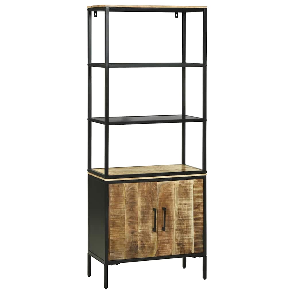 Highboard Brown 70 x 35 x 180 cm Solid Mango wood