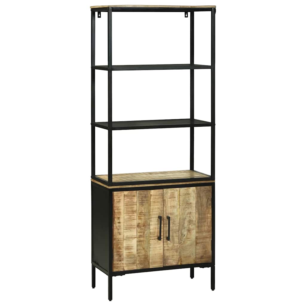 Highboard Brown 70 x 35 x 180 cm Solid Mango wood