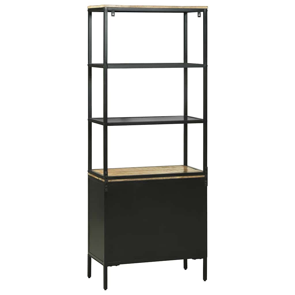 Highboard Brown 70 x 35 x 180 cm Solid Mango wood