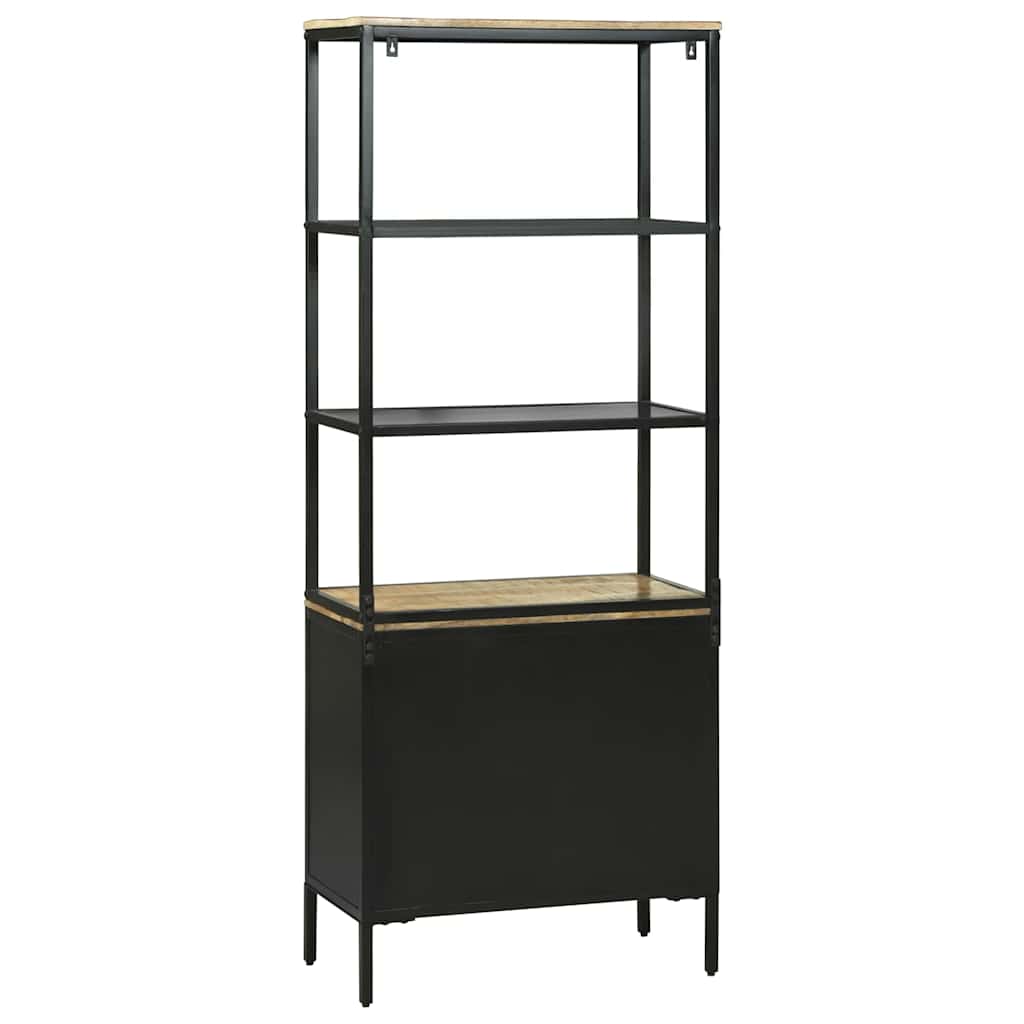 Highboard Brown 70 x 35 x 180 cm Solid Mango wood