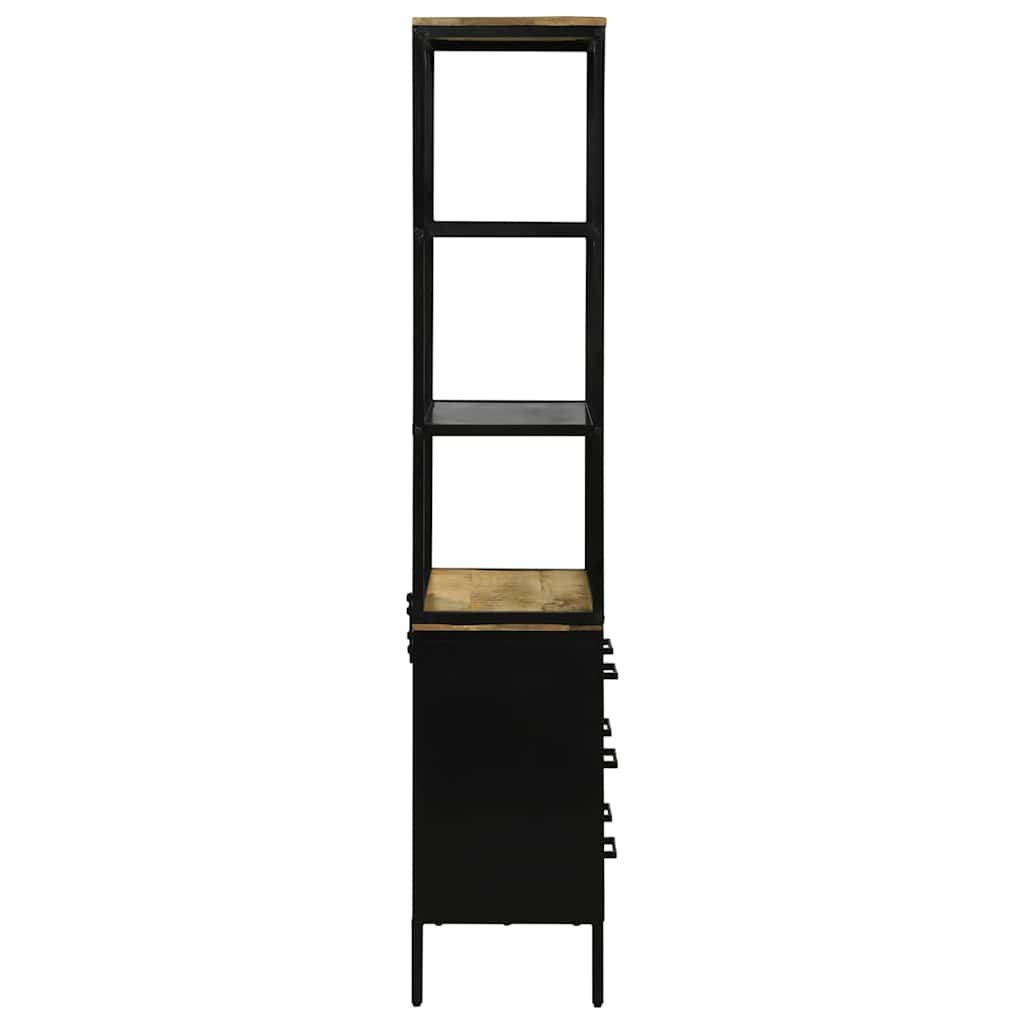 Highboard Brown 70 x 35 x 180 cm Solid Mango wood