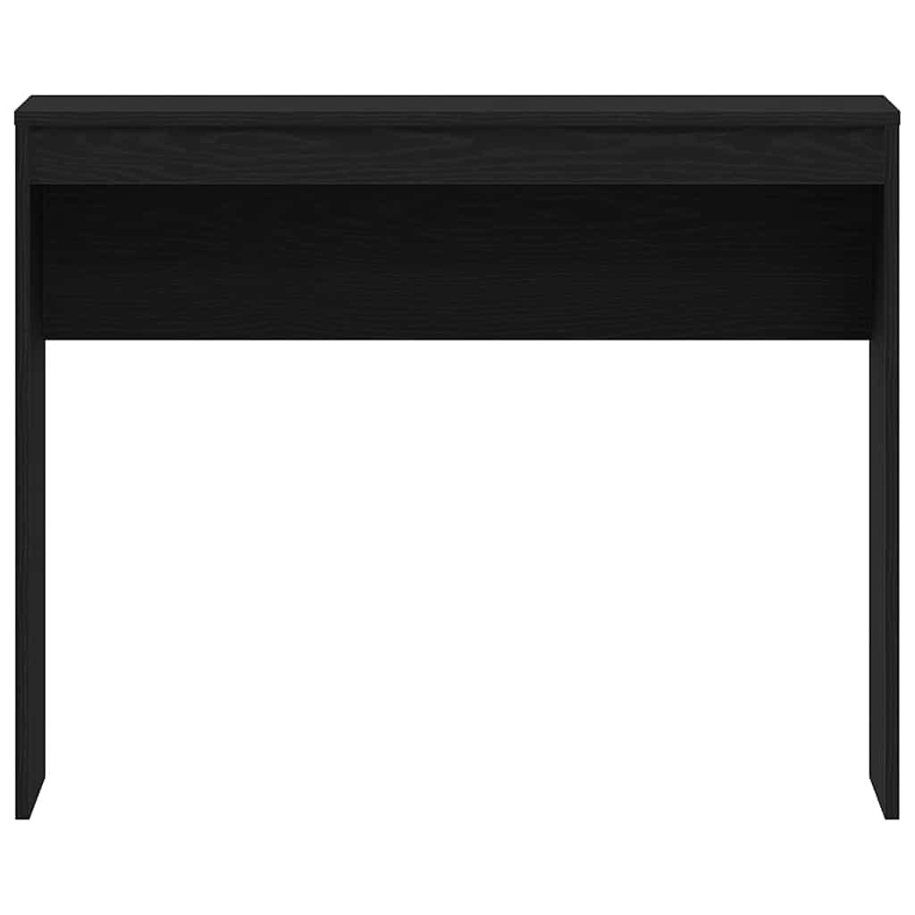Desk Black Oak 90x40x72 cm Engineered Wood
