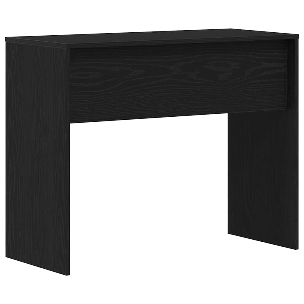 Desk Black Oak 90x40x72 cm Engineered Wood