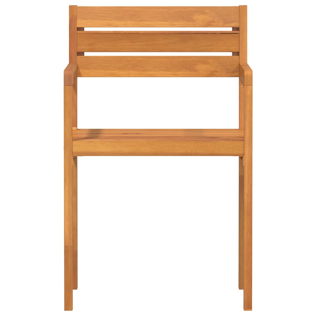 Garden Chairs 4 pcs 50x53x80 cm Solid Wood Acacia