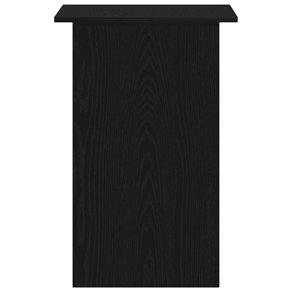 Desk Black Oak 90x50x74 cm Engineered Wood