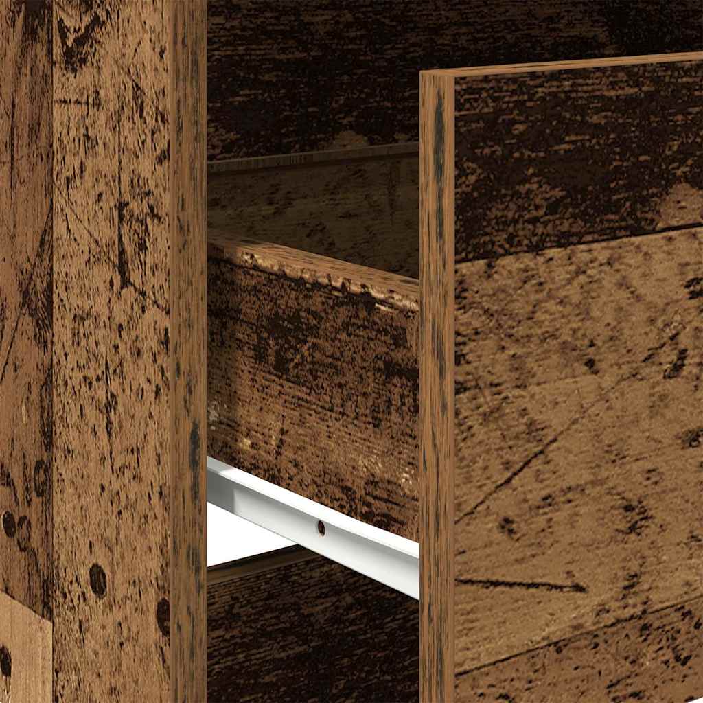 Sideboard Old Wood 60x35x76 cm Engineered Wood