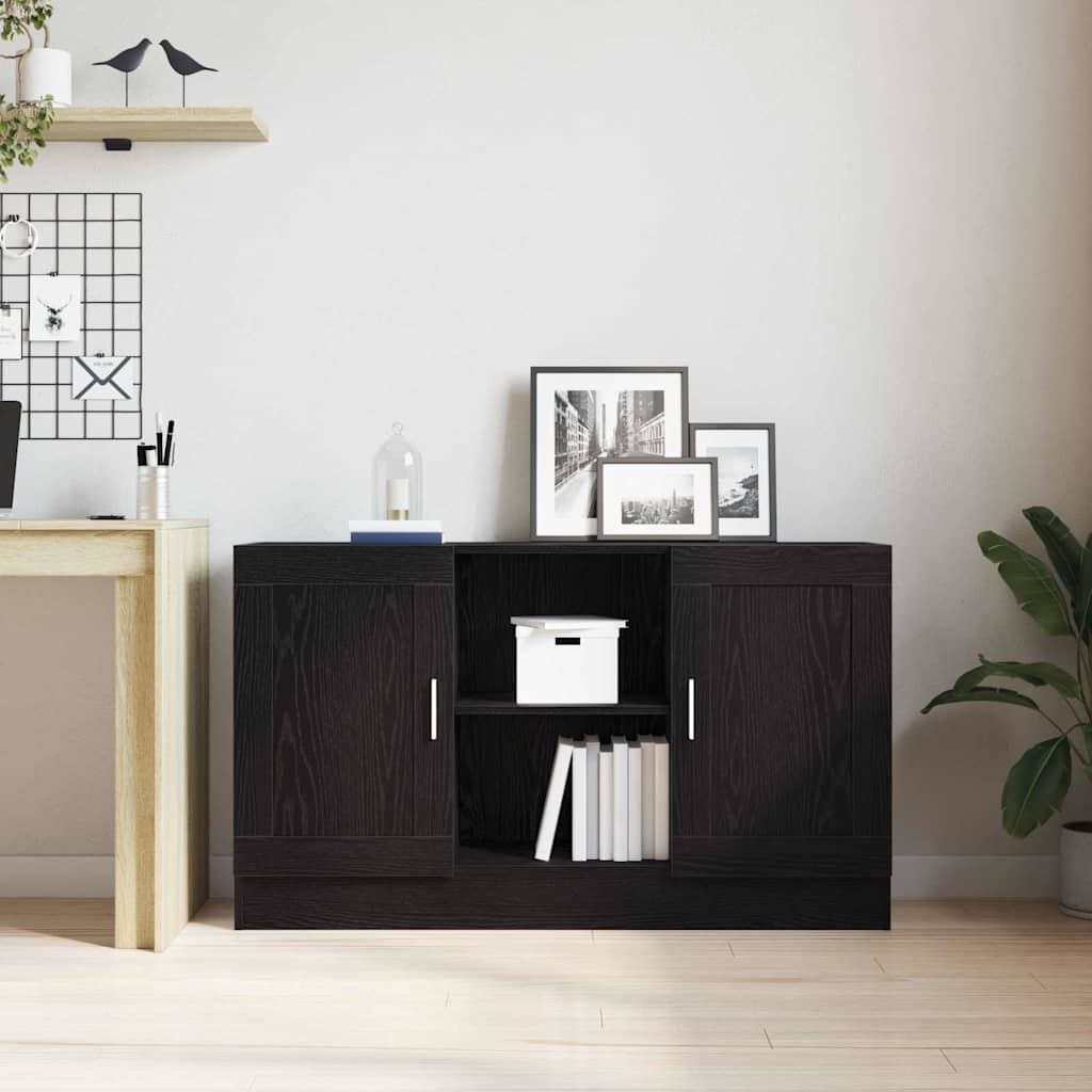 Sideboard Black 120 x 30.5 x 70 cm Engineered wood