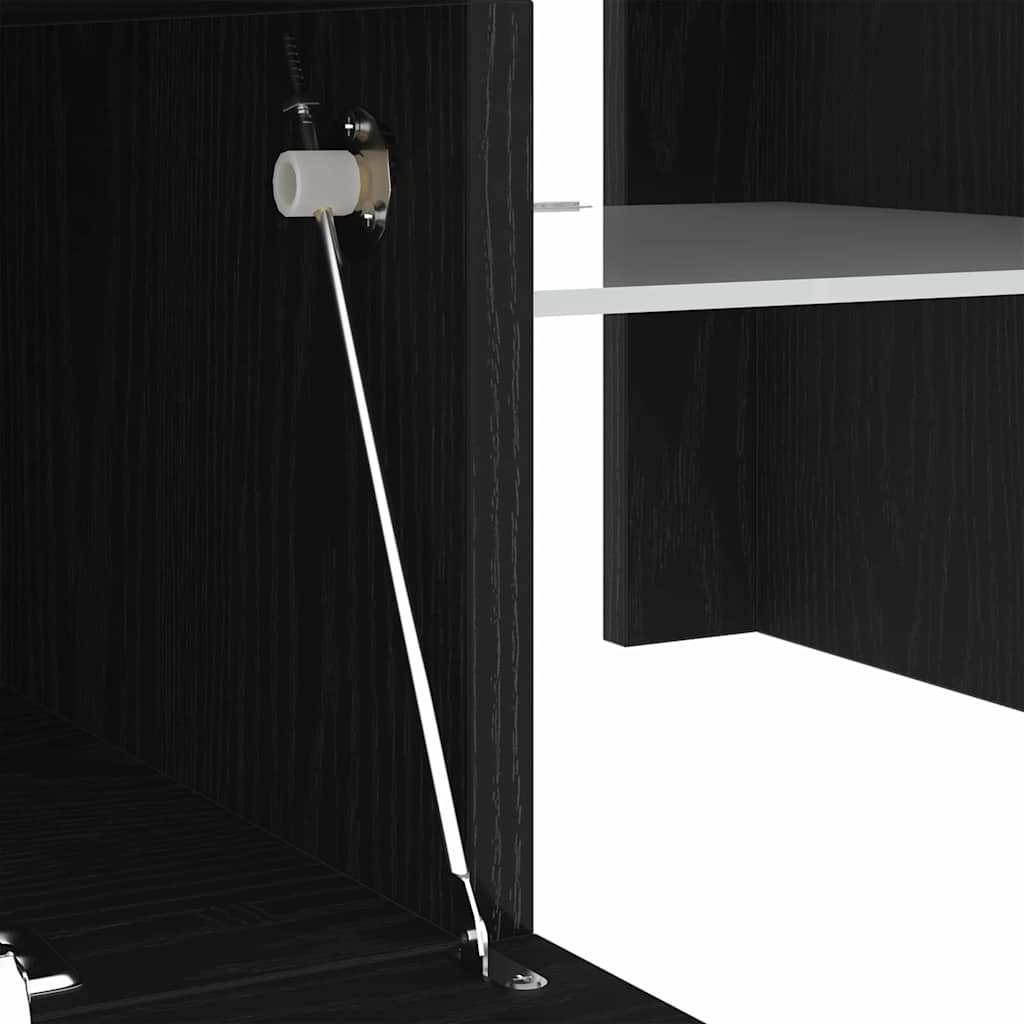 TV Cabinet Black 120 x 35 x 40 cm Engineered wood