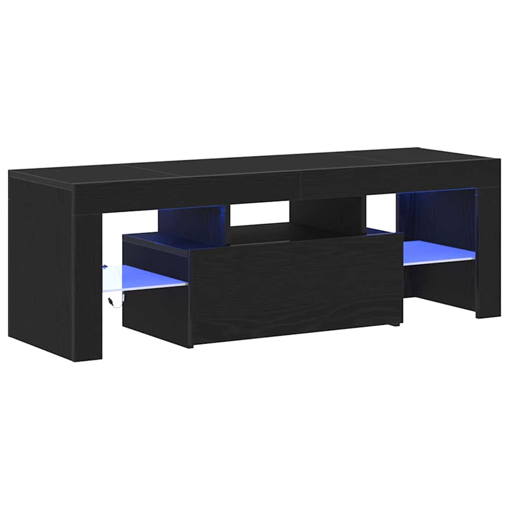 TV Cabinet Black 120 x 35 x 40 cm Engineered wood