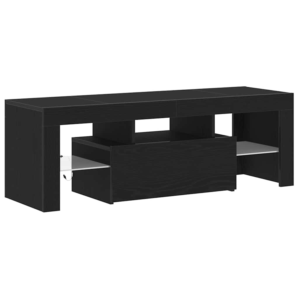 TV Cabinet Black 120 x 35 x 40 cm Engineered wood