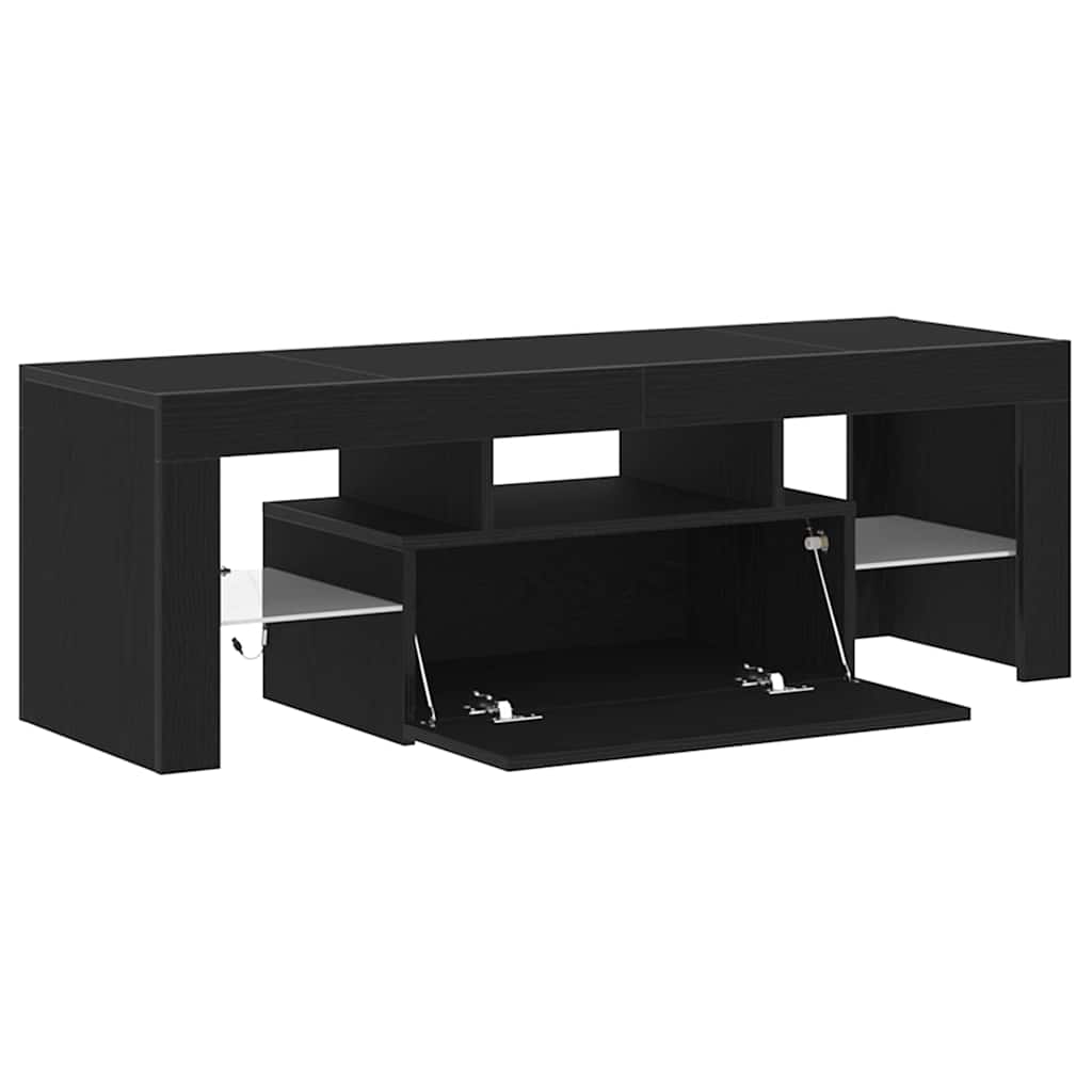 TV Cabinet Black 120 x 35 x 40 cm Engineered wood