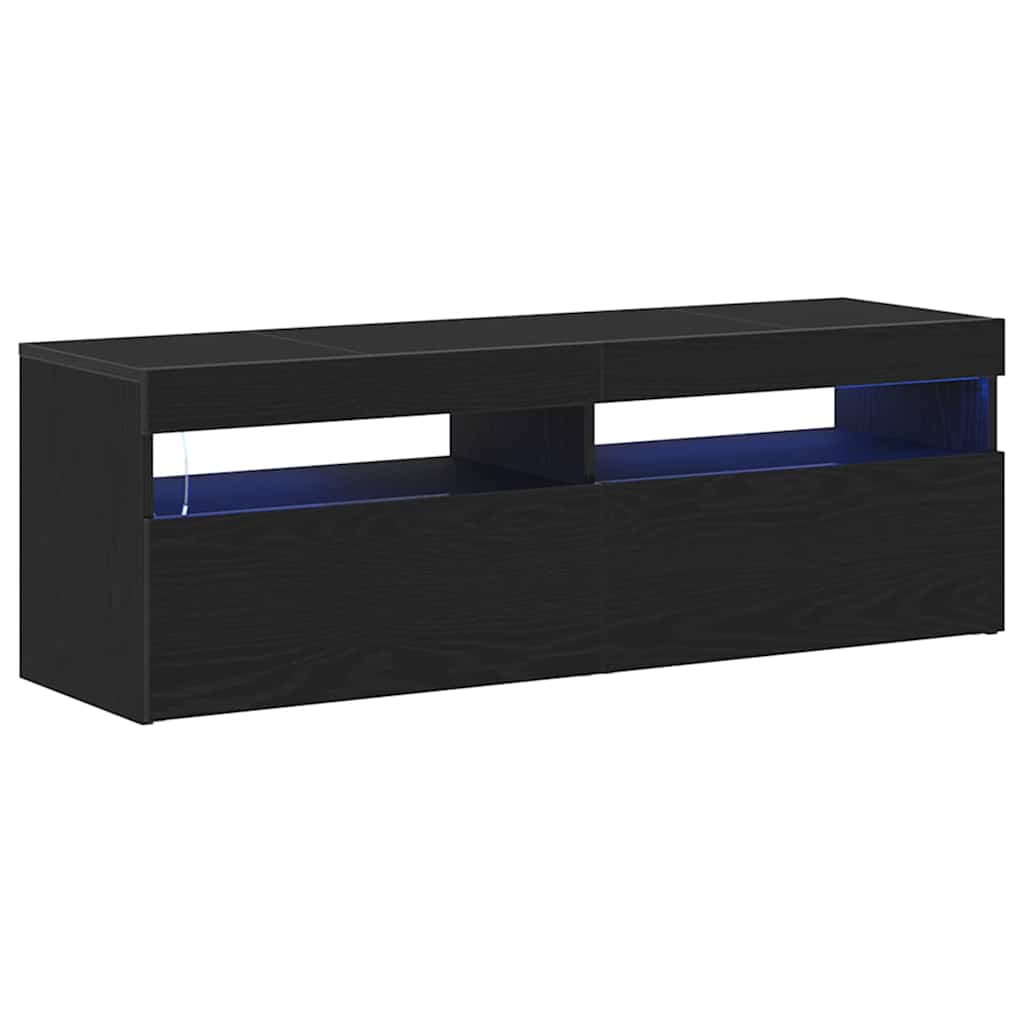 TV Cabinet Black 120 x 35 x 40 cm Engineered wood