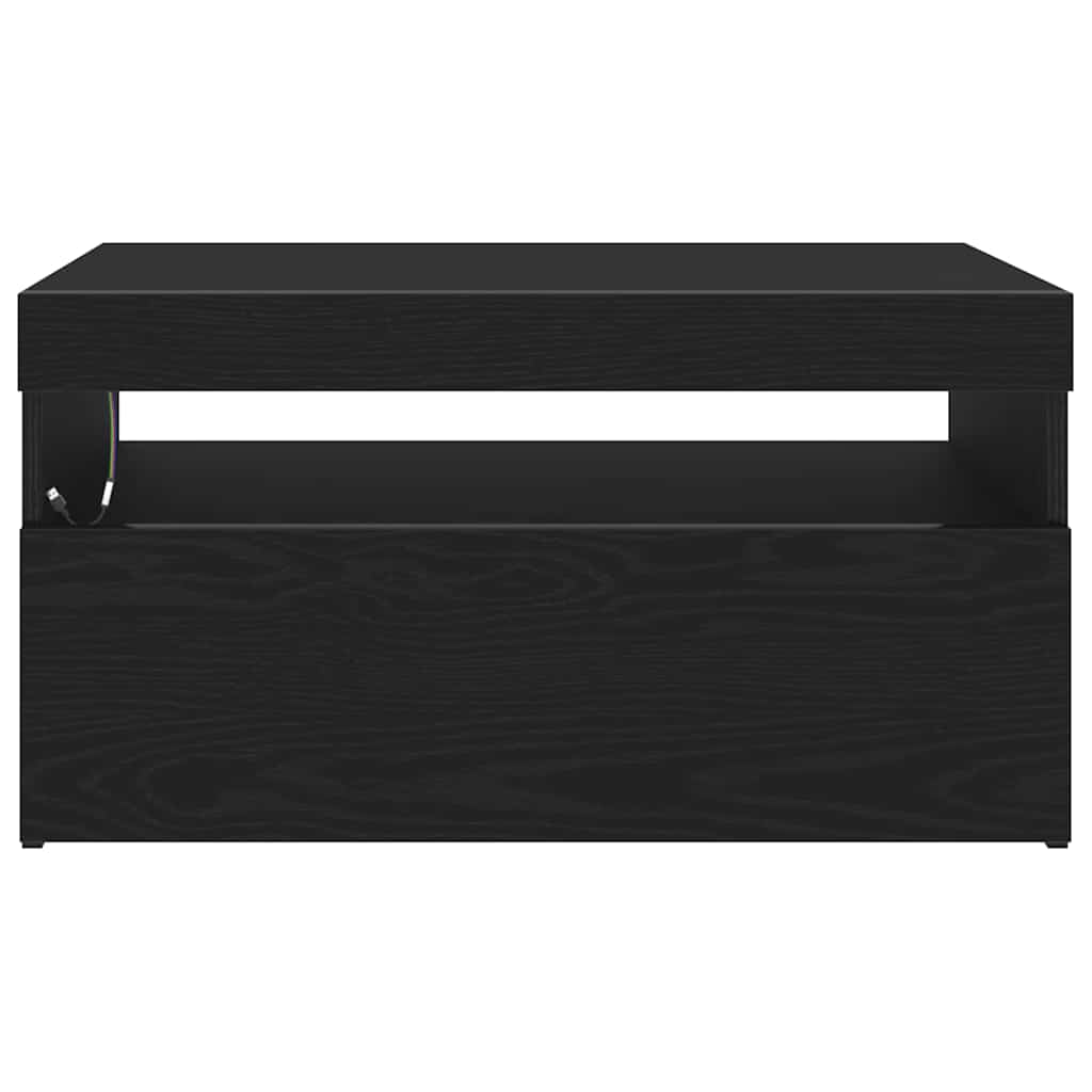 TV Cabinet Black 75 x 35 x 40 cm Engineered wood