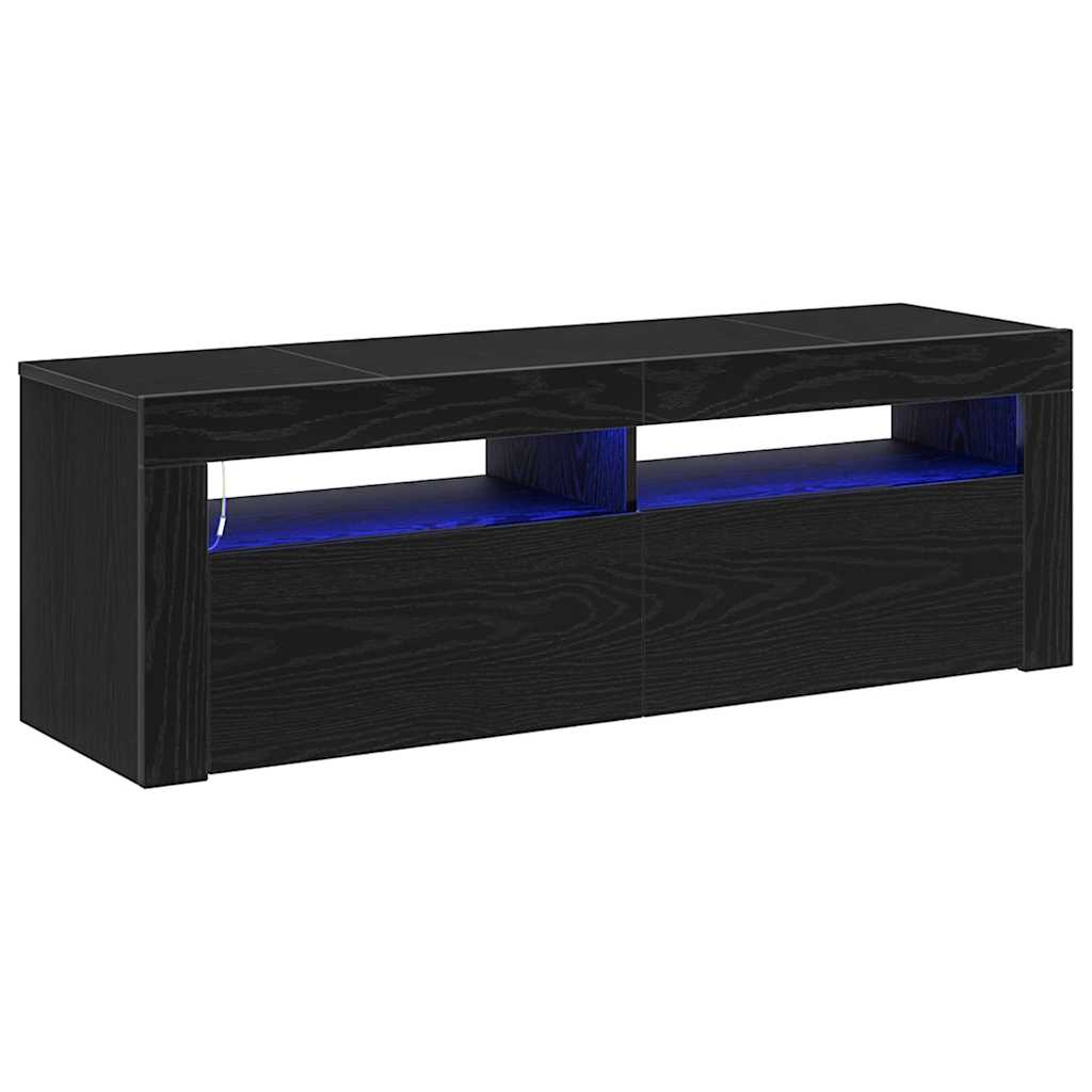 TV Cabinet Black 120 x 35 x 40 cm Engineered wood