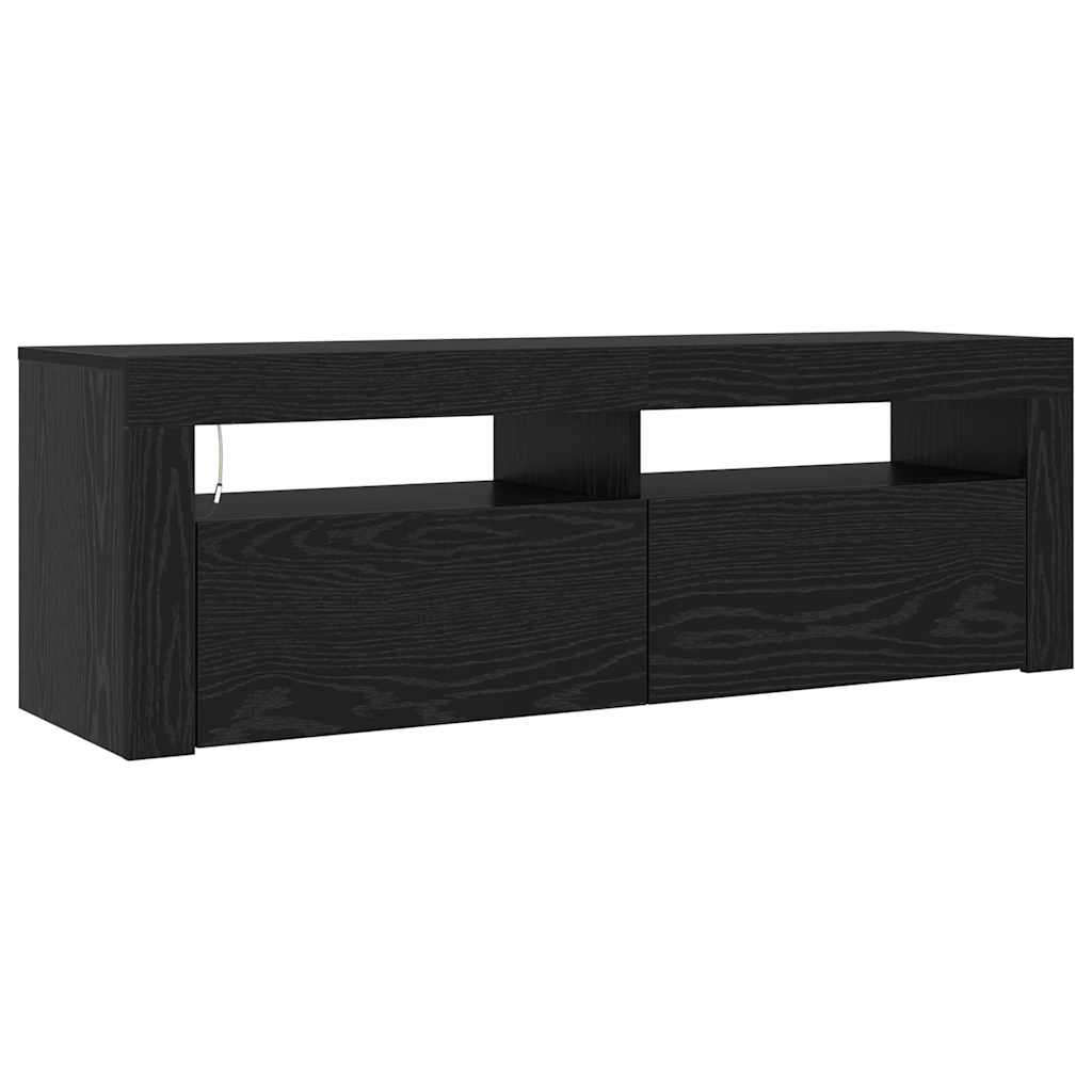 TV Cabinet Black 120 x 35 x 40 cm Engineered wood