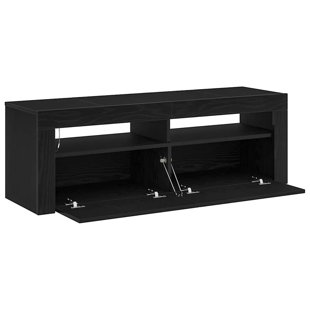 TV Cabinet Black 120 x 35 x 40 cm Engineered wood