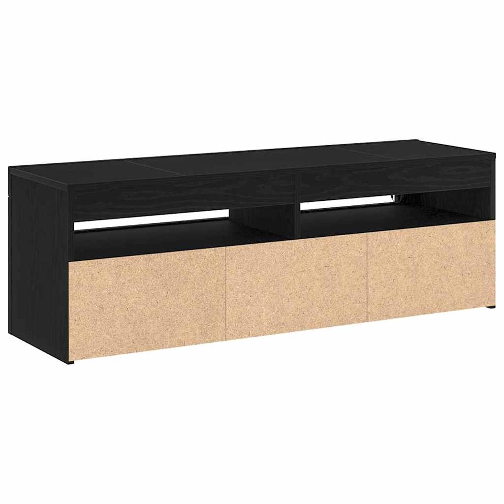TV Cabinet Black 120 x 35 x 40 cm Engineered wood
