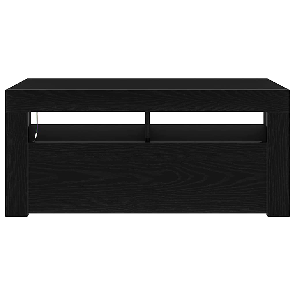 TV Cabinet Black 90 x 35 x 40 cm Engineered wood