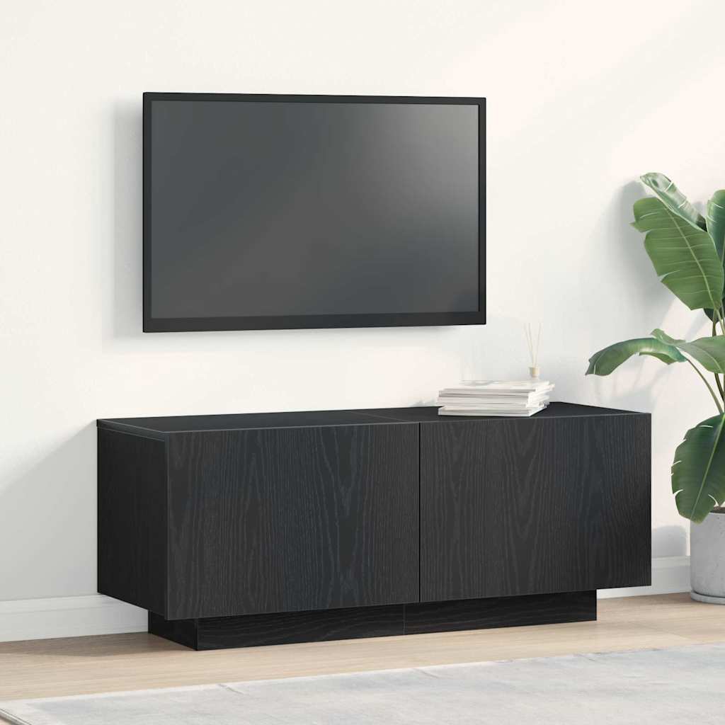 TV Cabinet Black 100 x 35 x 40 cm Engineered wood