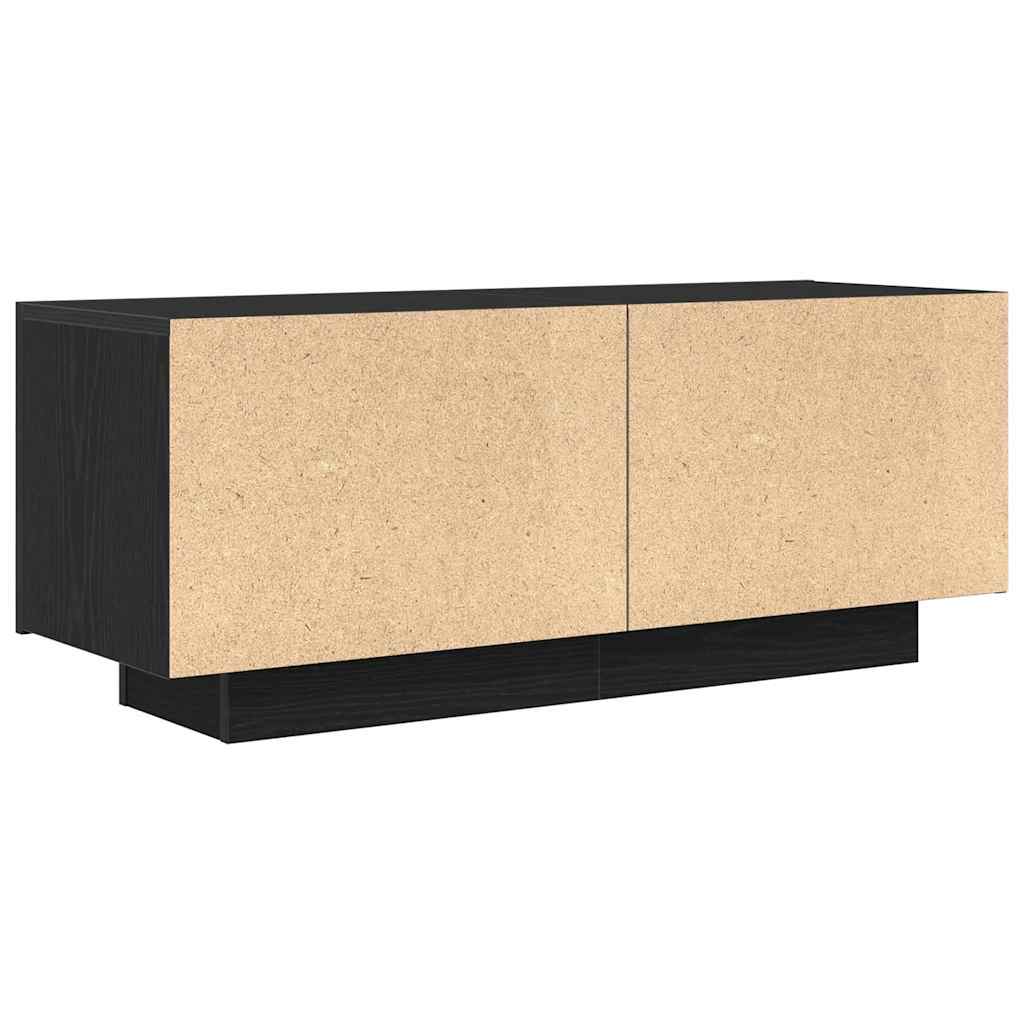 TV Cabinet Black 100 x 35 x 40 cm Engineered wood
