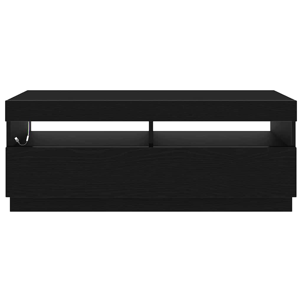 TV Cabinet Black 100 x 35 x 40 cm Engineered wood