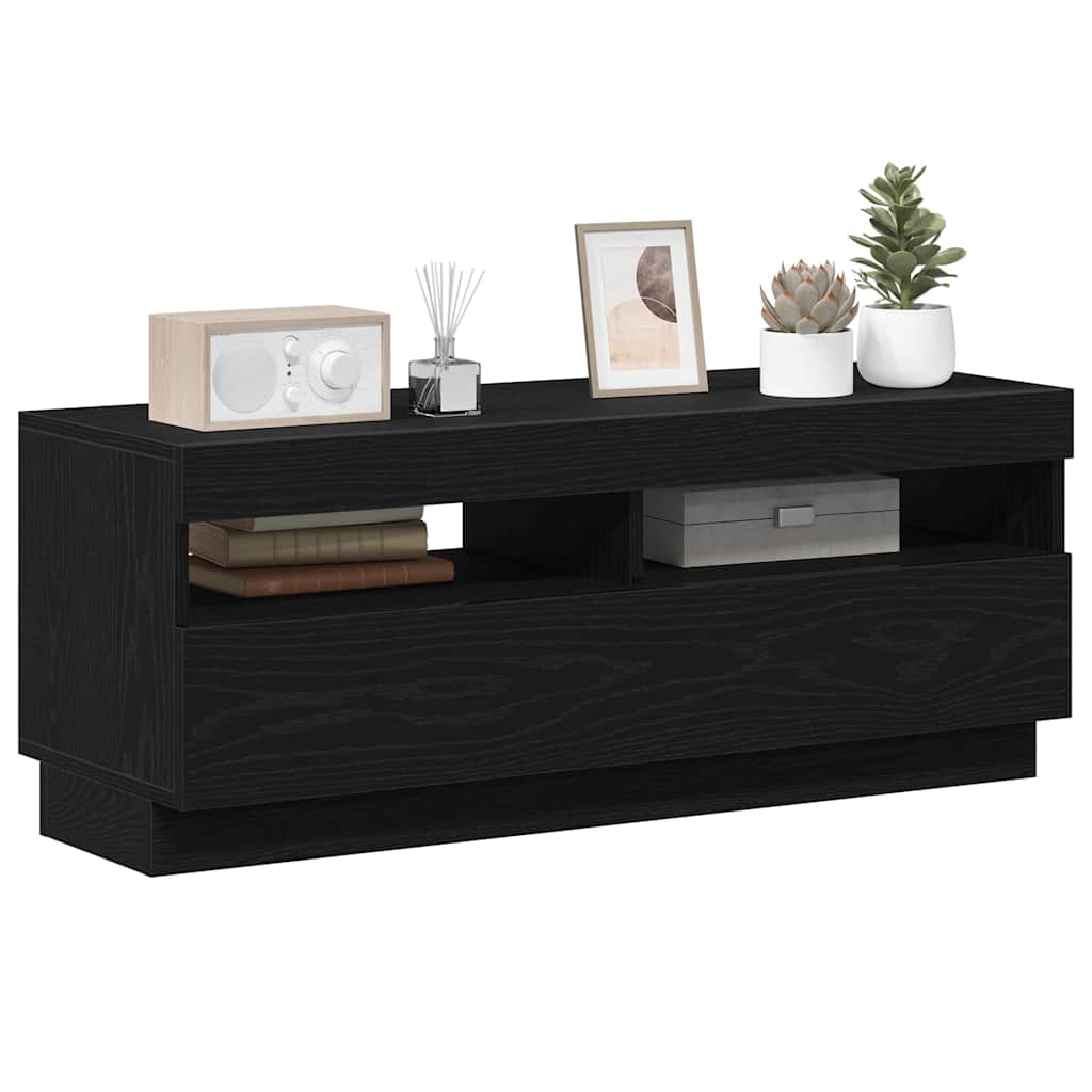TV Cabinet Black 100 x 35 x 40 cm Engineered wood