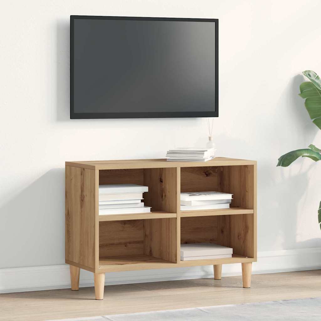 TV Cabinet Brown 69.5 x 30 x 50 cm Engineered wood