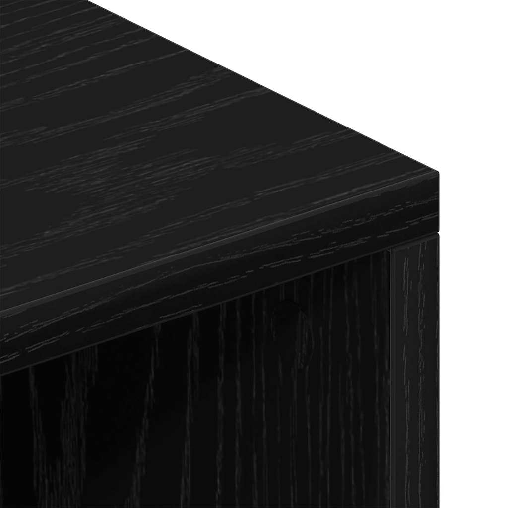 TV Cabinet Black 69.5 x 30 x 50 cm Engineered wood