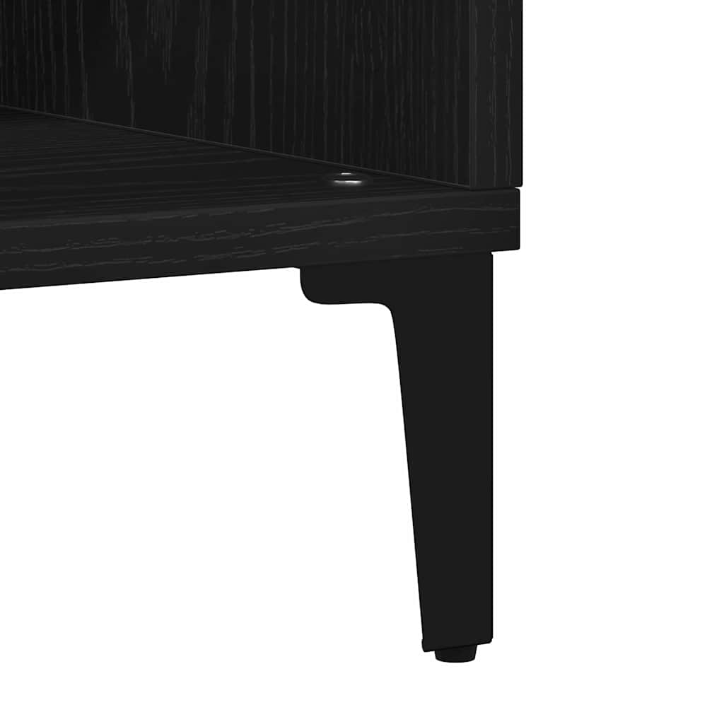 Sideboard Black 103.5 x 35 x 70 cm Engineered wood
