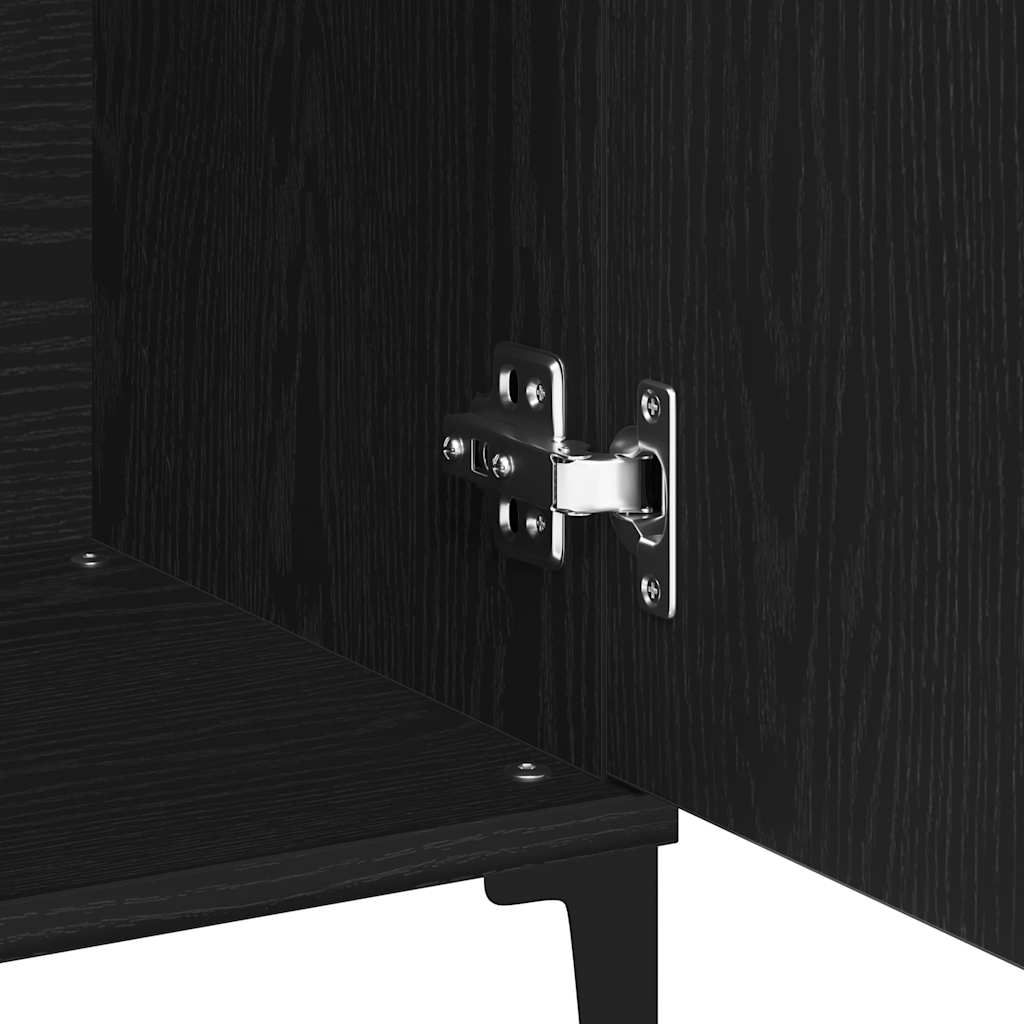 Sideboard with Drawer Black 104 x 35 x 70 cm Engineered wood