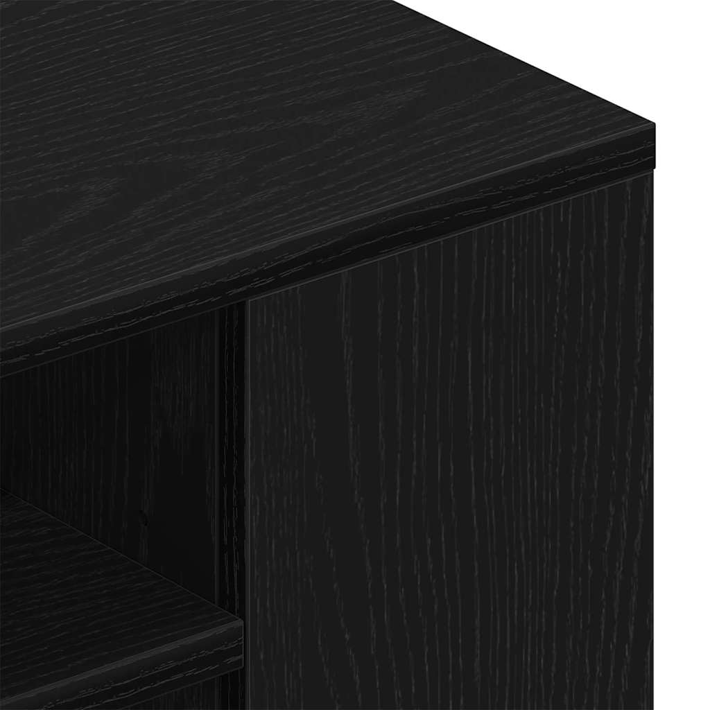 TV Cabinet Black 100 x 30 x 26.5 cm Engineered wood