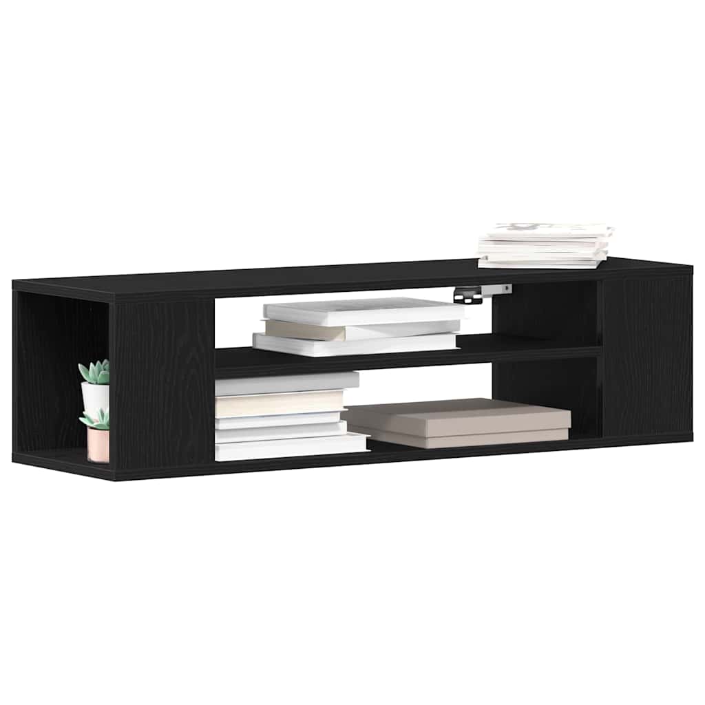 TV Cabinet Black 100 x 30 x 26.5 cm Engineered wood