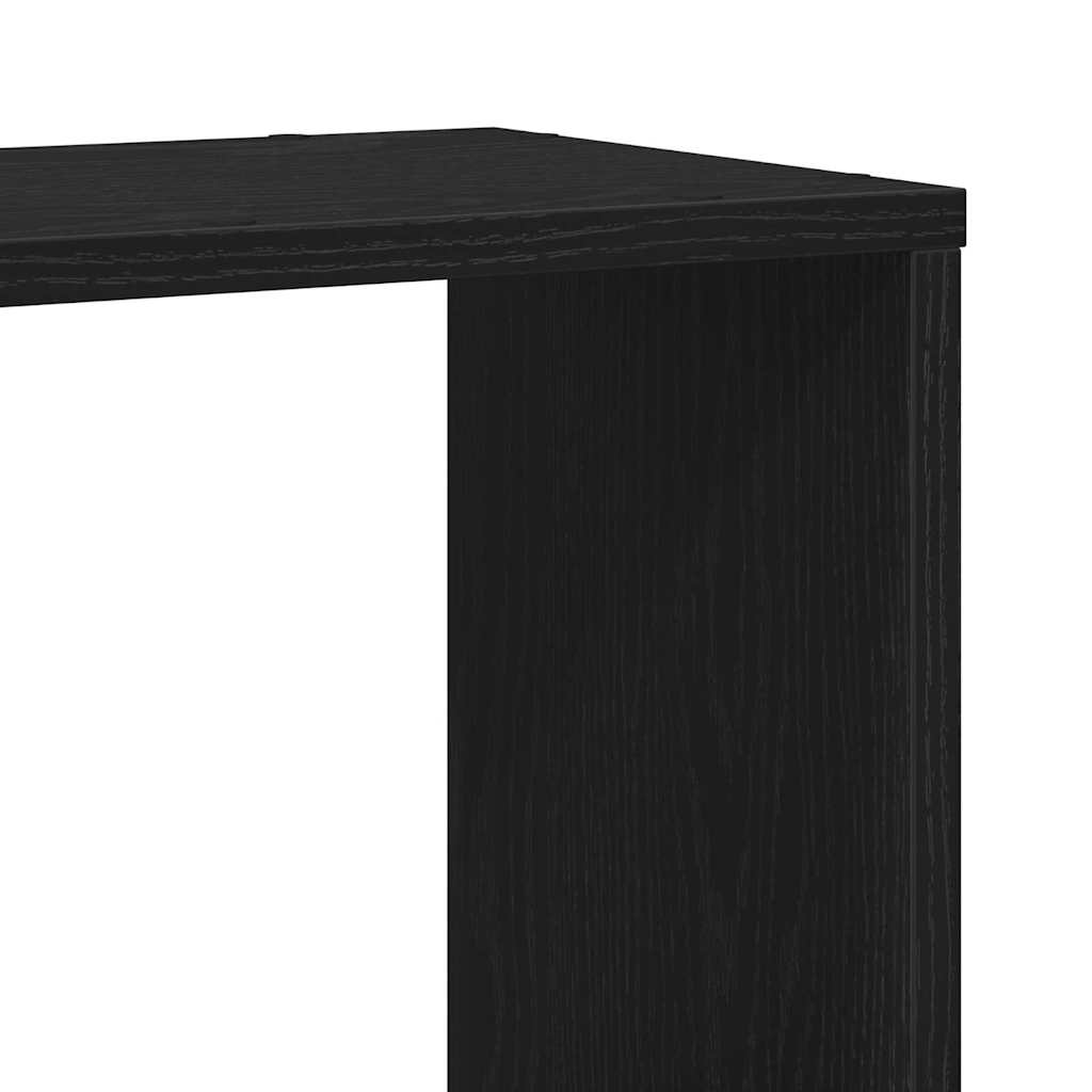 Entertainment Center Black 80 x 24 x 32 cm Engineered wood