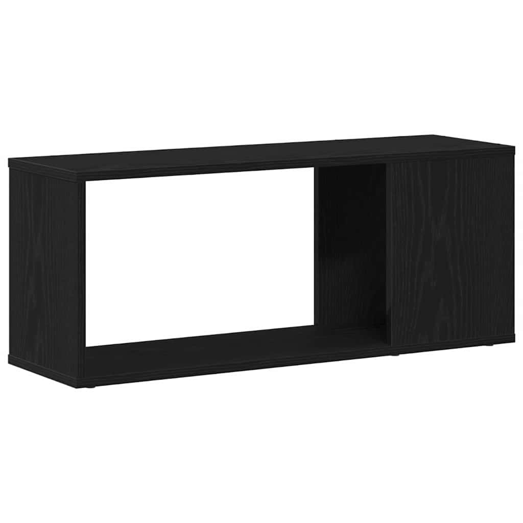 Entertainment Center Black 80 x 24 x 32 cm Engineered wood