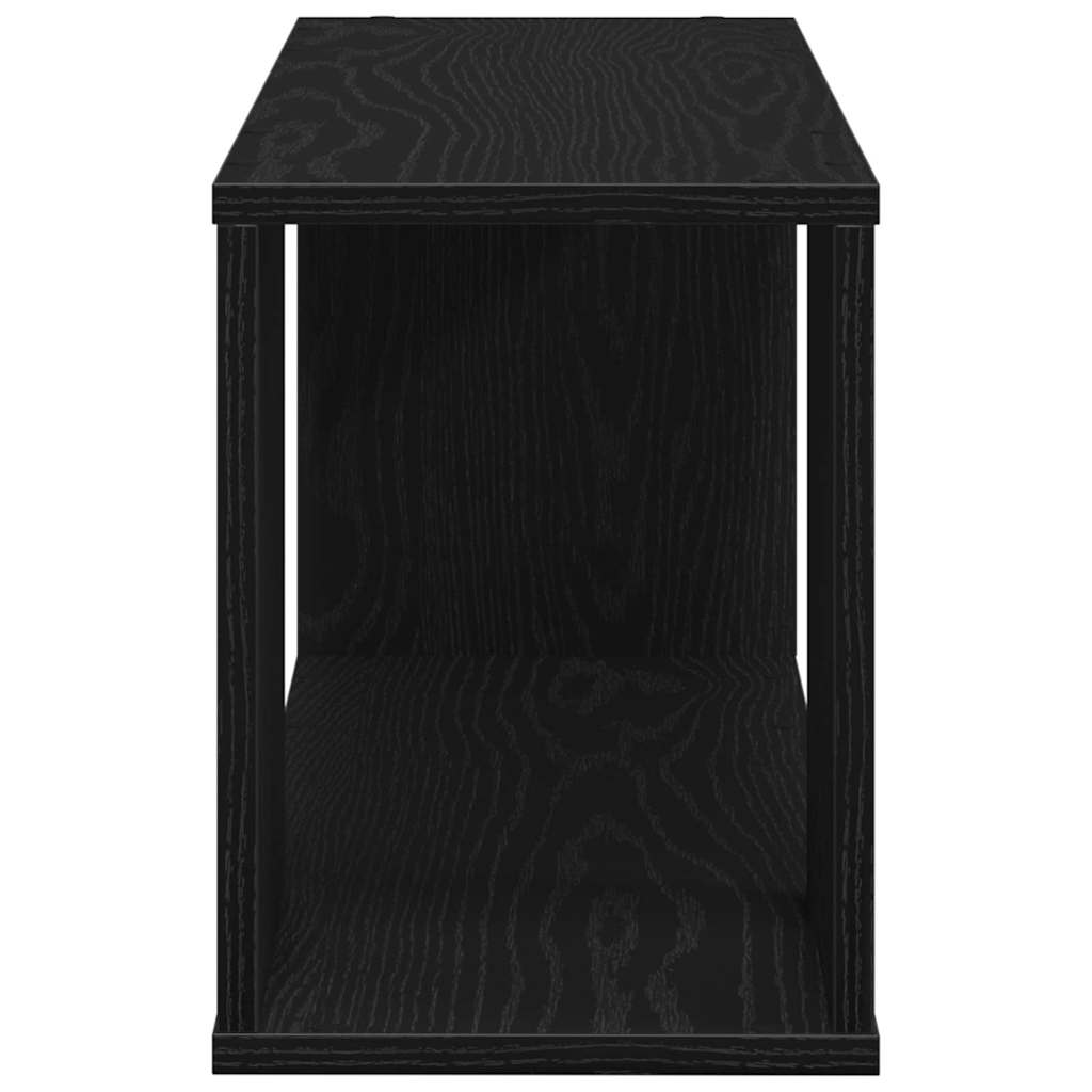 Entertainment Center Black 80 x 24 x 32 cm Engineered wood